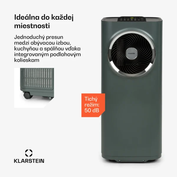 Mobilná Klimatizácia Antracit Kraftwerk Smart 12000 BTU