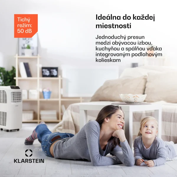 Mobilná Klimatizácia BielaPure Blizzard Smart 7000 BTU (3) Mobilná Klimatizácia BielaPure Blizzard Smart 7000 BTU