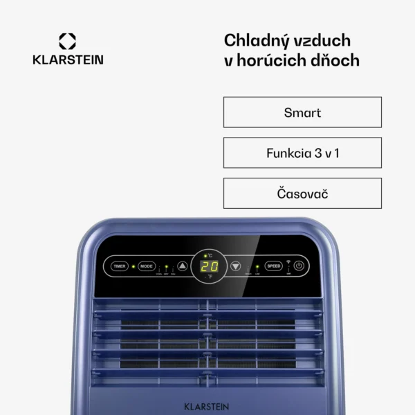 Mobilná Klimatizácia Modrá Metrobreeze Smart 7000 BTU