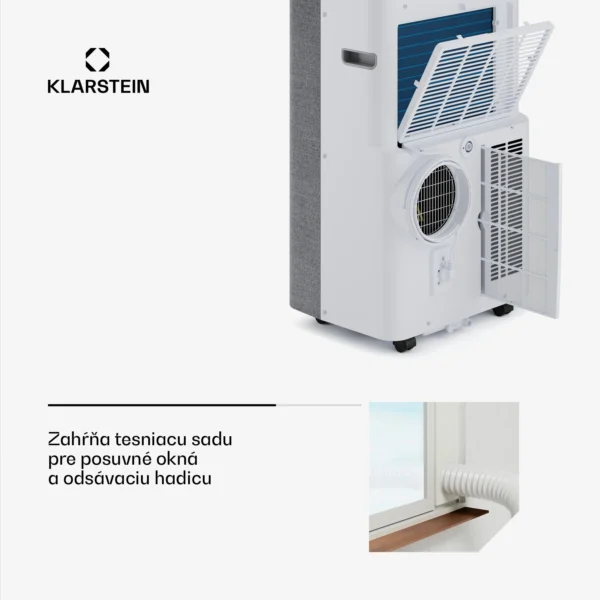 Mobilná Klimatizácia Šedá AireLux Smart 14000 BTU (2) Mobilná Klimatizácia Šedá AireLux Smart 14000 BTU