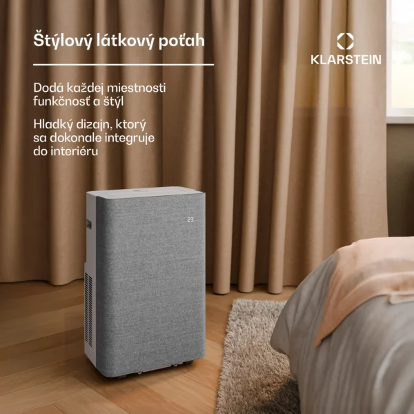 Mobilná Klimatizácia Šedá AireLux Smart 14000 BTU (3) Mobilná Klimatizácia Šedá AireLux Smart 14000 BTU