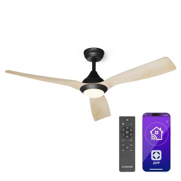 Stropný ventilátor javor Fiji Flow Smart 132 cm 48 W Stropný ventilátor javor Fiji Flow Smart 132 cm 48 W