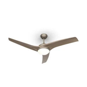 Stropný ventilátor so svietidlom niklová metalíza Figo 132 cm 55 W Stropný ventilátor so svietidlom niklová metalíza Figo 132 cm 55 W