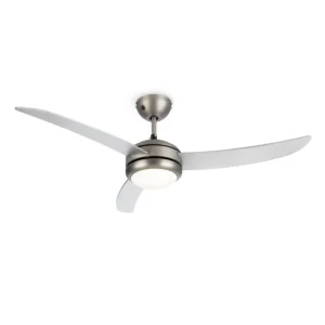Stropný ventilátor so svietidlom striebro El Paso 132 cm 54 W Stropný ventilátor so svietidlom striebro El Paso 132 cm 54 W