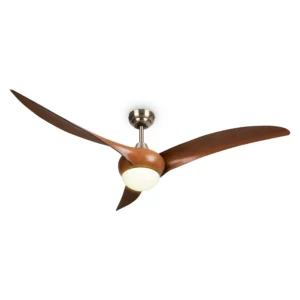 Stropný ventilátor so svietidlom teak Monteverde 132 cm 41 W