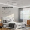 Inteligentný stropný ventilátor ZenBreeze  so svetlom 48 cm