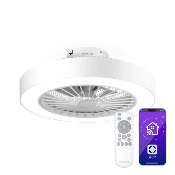 Inteligentný stropný ventilátor ZenBreeze so svetlom 48 cm