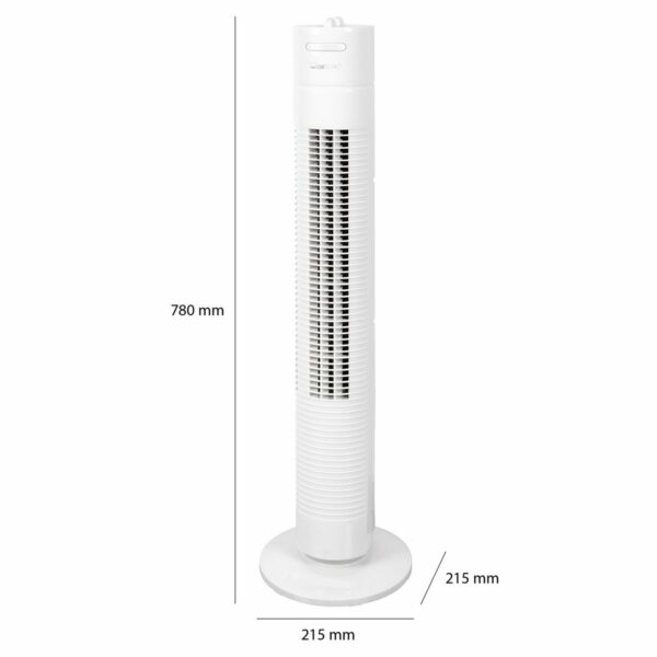 Stĺpový ventilátor Clatronic TVL 3770 biela