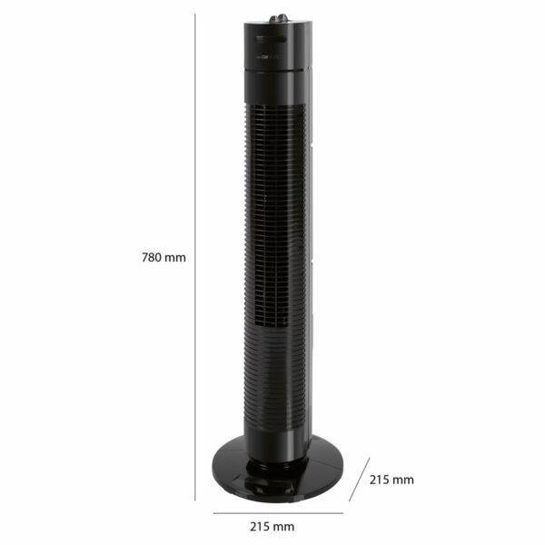 Stĺpový ventilátor čierny Clatronic TVL 3770 ssff Stĺpový ventilátor čierny Clatronic TVL 3770