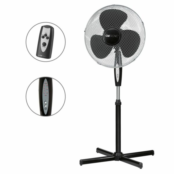 Stojanový ventilátor Clatronic VL 3741 na diaľkové ovládanie (3) Stojanový ventilátor Clatronic VL 3741 na diaľkové ovládanie