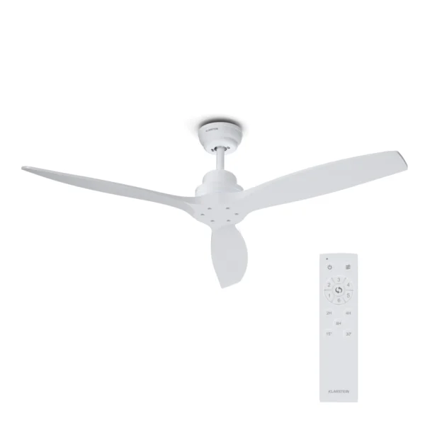 Stropný ventilátor biela Santa Elena 132 cm 40 W