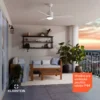Stropný ventilátor so svietidlom biela SkyBreeze Smart 132 cm 31 W (2) Stropný ventilátor so svietidlom biela SkyBreeze Smart 132 cm 31 W